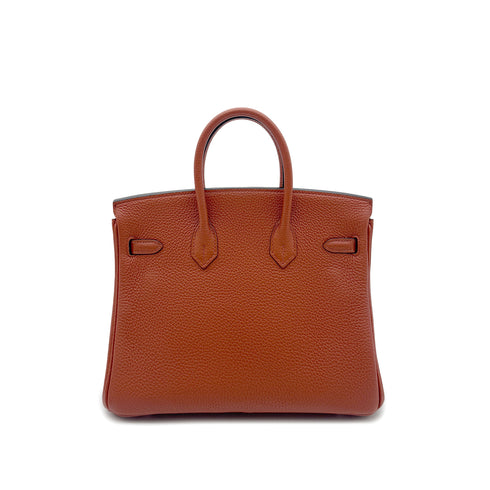 HERMES BIRKIN 25 CUIVRE TOGO HAND BAG X SHW 90291297 - PURPOSE