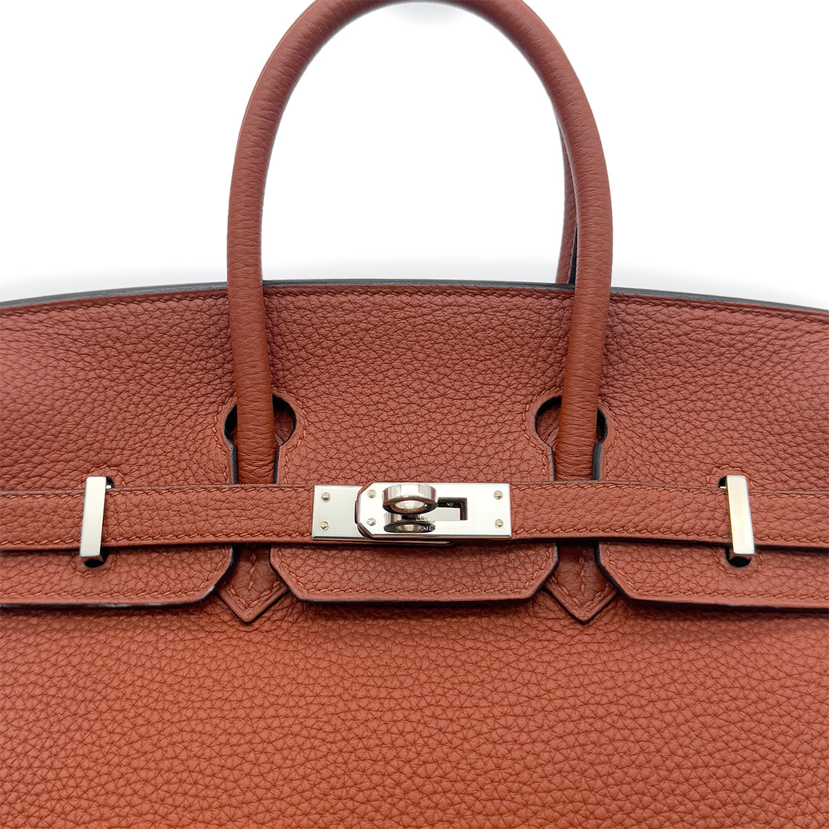 HERMES BIRKIN 25 CUIVRE TOGO HAND BAG X SHW 90291297