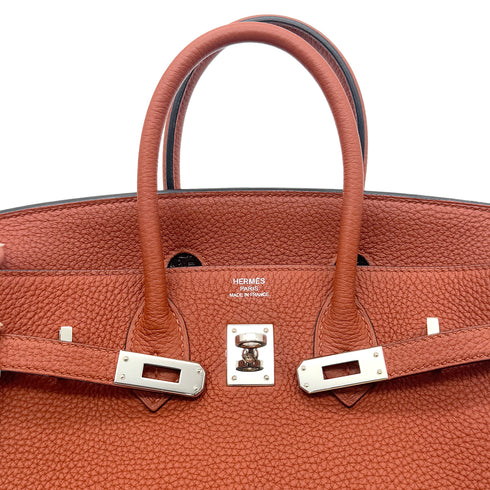HERMES BIRKIN 25 CUIVRE TOGO HAND BAG X SHW 90291297 - PURPOSE