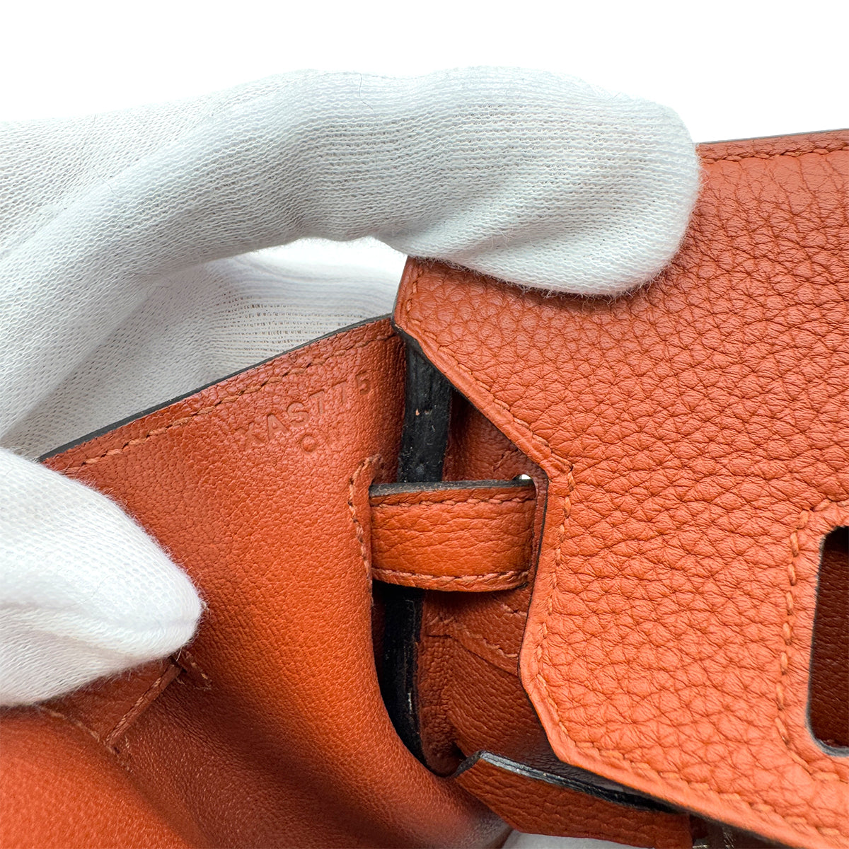 HERMES BIRKIN 25 CUIVRE TOGO HAND BAG X SHW 90291297