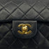 CHANEL VINTAGE CLASSIC FLAP SMALL CHAIN SHOULDER BAG BLACK LAMB SKIN 90291300 - PURPOSE