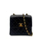 CHANEL VINTAGE MATELASSE CHAIN SHOULDER BAG BLACK LAMB SKIN 90291306 - PURPOSE