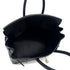 HERMES BIRKIN 25 BLACK TOGO HAND BAG □L SHW 90291307 - PURPOSE