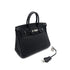 HERMES BIRKIN 25 BLACK TOGO HAND BAG □L SHW 90291307 - PURPOSE