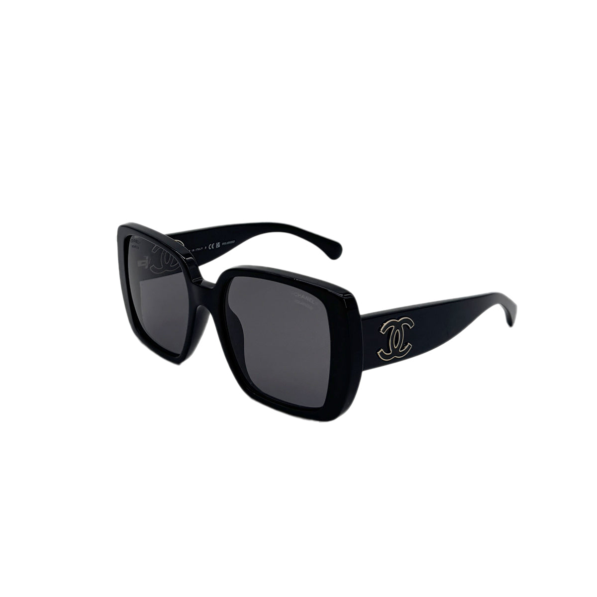 CHANEL SUNGLASSES COCOMARK BLACK EYEWEAR 90291310
