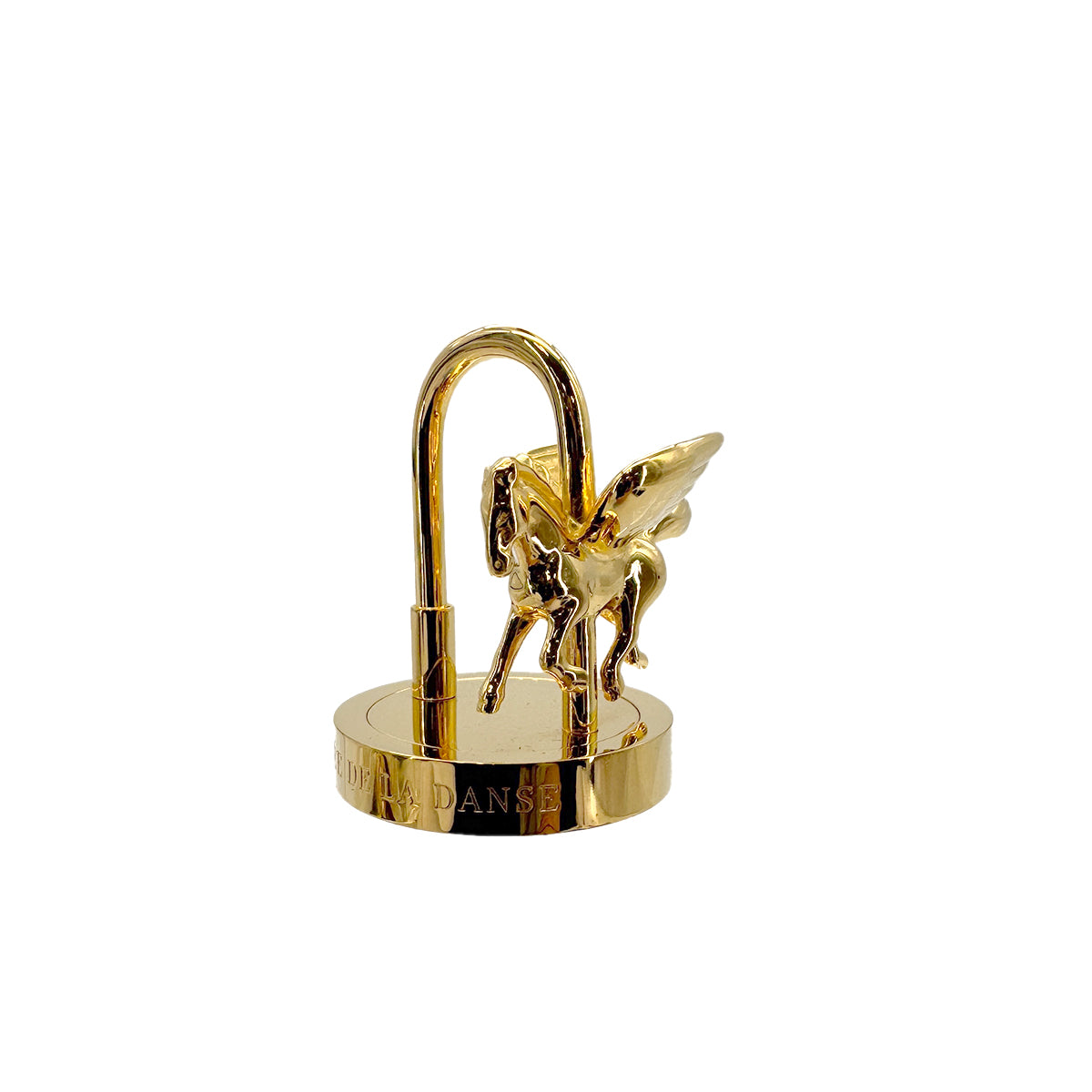HERMES CADENA CHARM ANNEE DE LA DANSE 2007 GOLD ACCESSORY 90291313