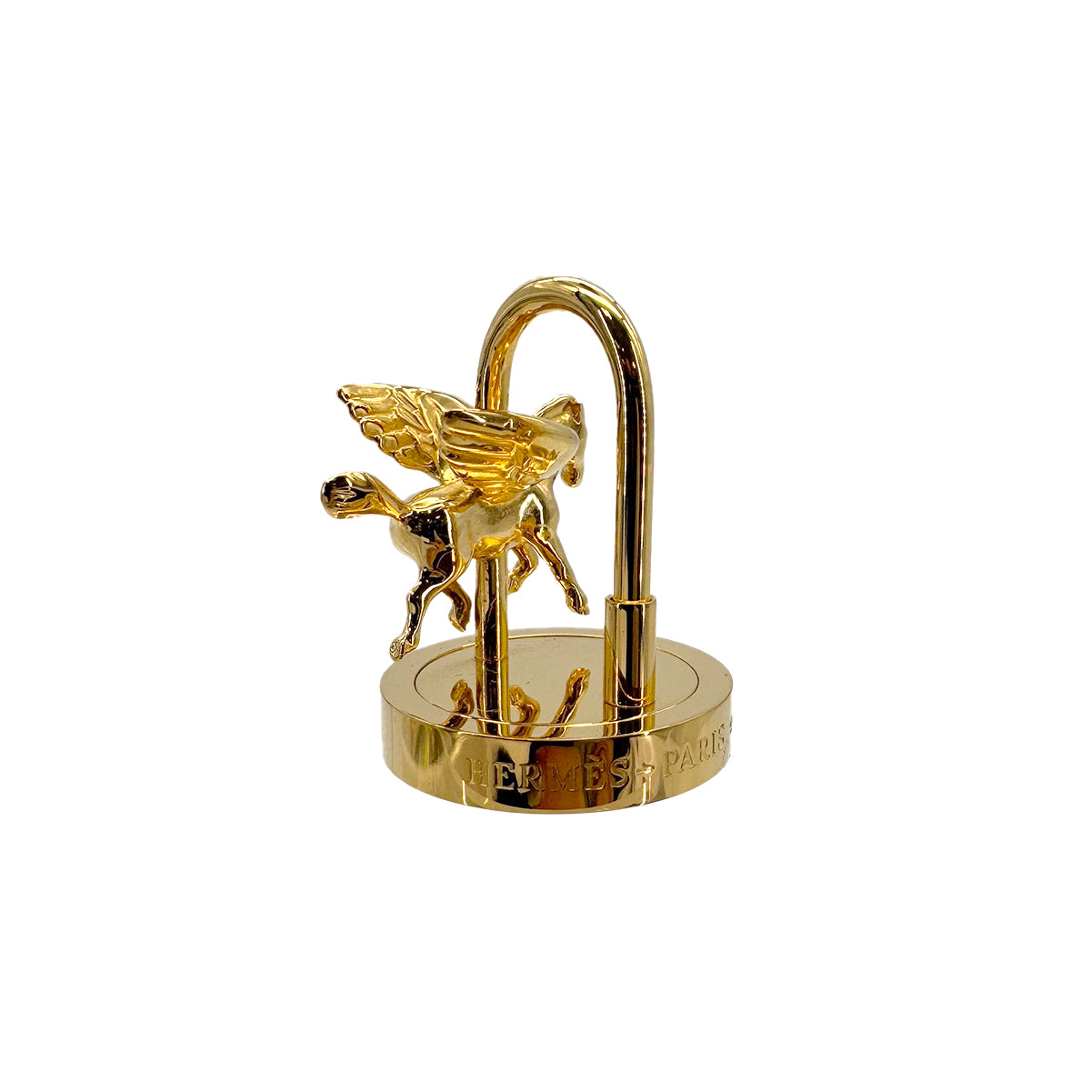 HERMES CADENA CHARM ANNEE DE LA DANSE 2007 GOLD ACCESSORY 90291313