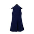 CHANEL COCO BUTTON SLEEVELESS DRESS NAVY COTTON 42 95P RTW 90291314