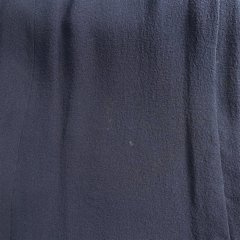 CHANEL COCO BUTTON SLEEVELESS DRESS NAVY COTTON 42 95P RTW 90291314