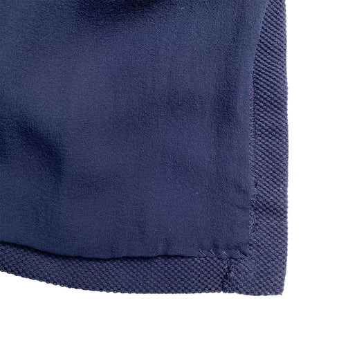 CHANEL COCO BUTTON SLEEVELESS DRESS NAVY COTTON 42 95P RTW 90291314