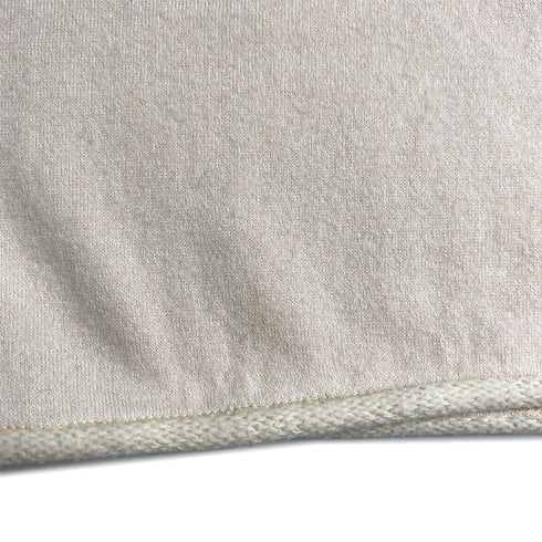 CHANEL SHORT SLEEVE TOPS COCOMARK ROSE SEQUINS IVORY WOOL 40 P56 RTW 90291317