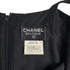 CHANEL VINTAGE POLKA DOT PATTERN SLEEVELESS DRESS COCOMARK BLACK SILK 38 97P RTW 90291324 - PURPOSE