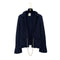CHANEL KNIT JACKET CHAIN NAVY COTTON 36 P40 RTW 90291327