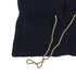 CHANEL KNIT JACKET CHAIN NAVY COTTON 36 P40 RTW 90291327
