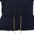 CHANEL KNIT JACKET CHAIN NAVY COTTON 36 P40 RTW 90291327