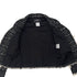 CHANEL FRINGE TRIM TWEED JACKET COCO BUTTON BLACK ACRYLIC 36 05C RTW 90291328