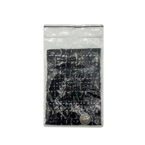 CHANEL FRINGE TRIM TWEED JACKET COCO BUTTON BLACK ACRYLIC 36 05C RTW 90291328