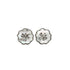 CHANEL VINTAGE EARRINGS CLOVER MOTIF SILVER ACCESSORY 90291335 - PURPOSE