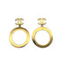 CHANEL VINTAGE EARRINGS COCOMARK HOOP ACCESSORY 90291337 - PURPOSE