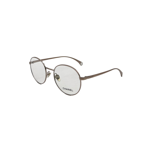 CHANEL GLASSES LOGO COCOMARK ROSE GOLD EYEWEAR 90291340 - PURPOSE