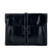 HERMES JIGE GM BLACK BOXCALF CLUTCH BAG 〇O 90291368 - PURPOSE