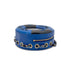 CHANEL LA PAUSA COCO MARK LIFESAVER ROUND CHAIN SHOULDER BAG BLUE BLACK VINYL LEATHER 90291372 - PURPOSE