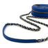CHANEL LA PAUSA COCO MARK LIFESAVER ROUND CHAIN SHOULDER BAG BLUE BLACK VINYL LEATHER 90291372 - PURPOSE