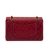 CHANEL VINTAGE CLASSIC FLAP MEDIUM CHAIN SHOULDER BAG RED LAMB SKIN 90291376 - PURPOSE