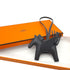 HERMES BAG CHARM RODEO PEGASUS PM ARDOISE AGNEAU MILO W 90291458 - PURPOSE