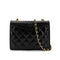 CHANEL VINTAGE MATELASSE CHAIN SHOULDER BAG BLACK LIZARD 90291459 - PURPOSE