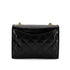 CHANEL VINTAGE MATELASSE CHAIN SHOULDER BAG BLACK LIZARD 90291459 - PURPOSE