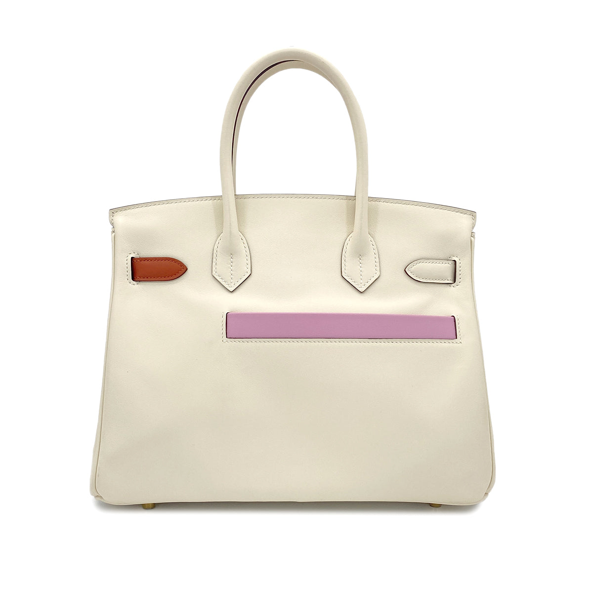 HERMES BIRKIN 30 COLORMATIC NATA CHAI CUIVRE MAUVE SYLVESTRE BLUE BRUME LIME VEAU SWIFT HAND BAG B GHW 90291460