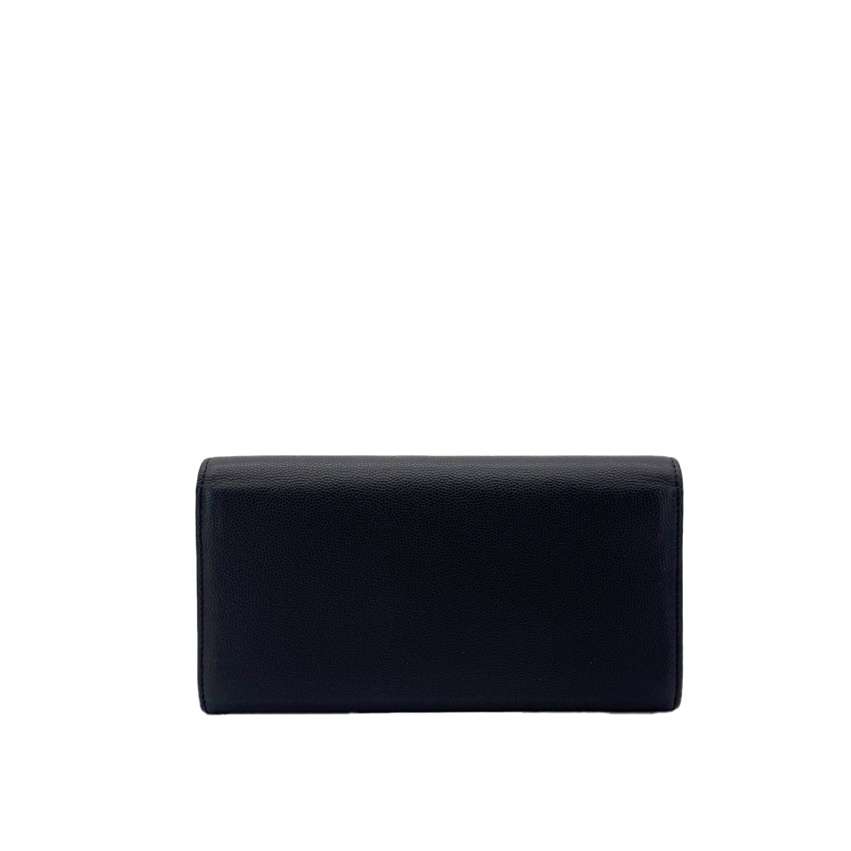 CHANEL COCOMARK BIFOLD LONG WALLET BLACK CAVIAR SKIN 90291461