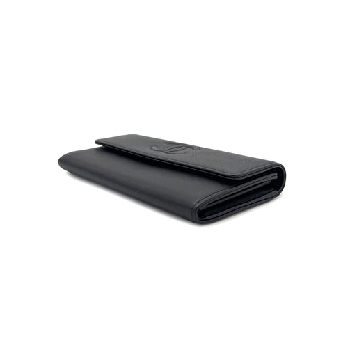CHANEL COCOMARK BIFOLD LONG WALLET BLACK CAVIAR SKIN 90291461 - PURPOSE