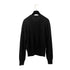 CHANEL KNIT LONG SLEEVE TOPS FAUX PEARL BLACK MOHAIR 40 P50 RTW 90291464