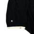 CHANEL SHORT SLEEVE TOPS COCOMARK BICOLOR BLACK WHITE COTTON 42 RTW 90291469