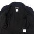 CHANEL COCOMARK LONG TWEED COAT BLACK COTTON 38 02A RTW 90291470