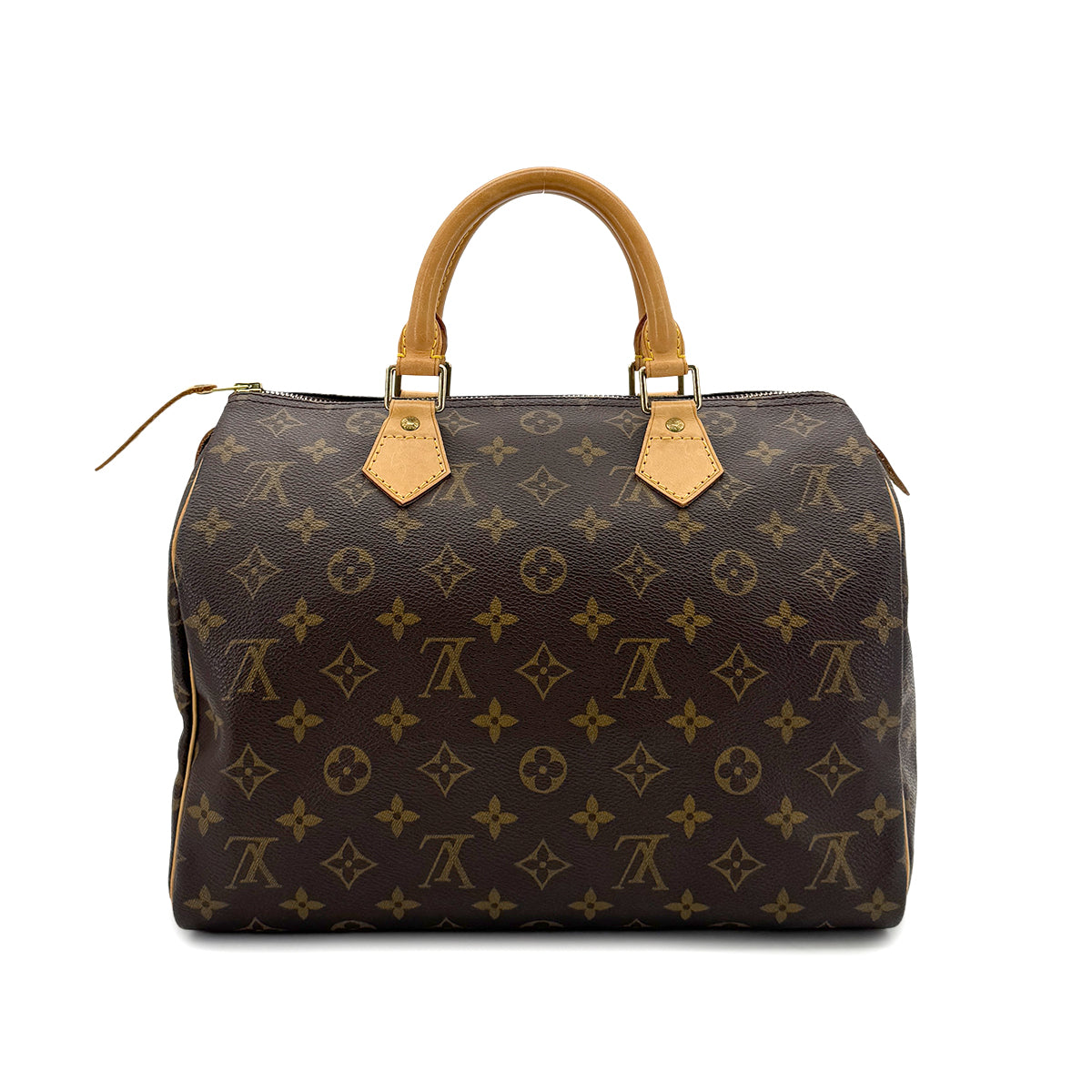 LOUIS VUITTON MONOGRAM SPEEDY 30 HAND BAG BROWN MONOGRAM CANVAS M41526 90291864