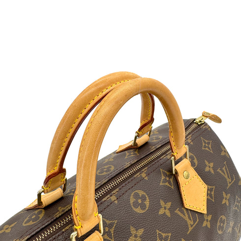 LOUIS VUITTON MONOGRAM SPEEDY 30 HAND BAG BROWN M41526 90291864 - PURPOSE