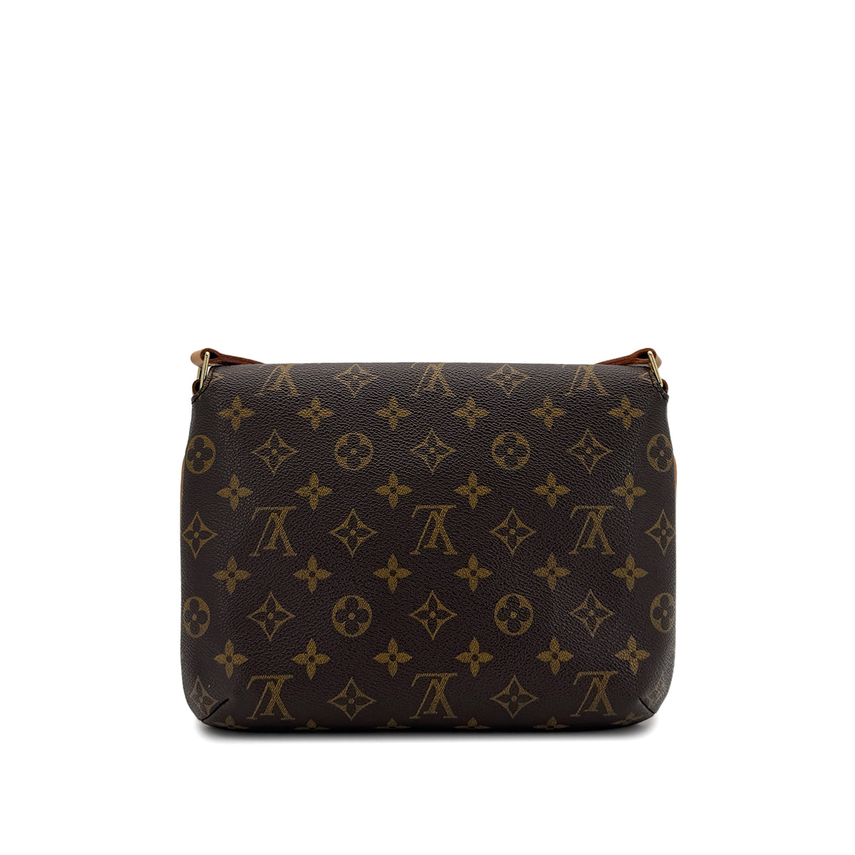 LOUIS VUITTON MONOGRAM MUSETTE TANGO SHORT SHOULDER BAG BROWN MONOGRAM CANVAS M51257 90291865