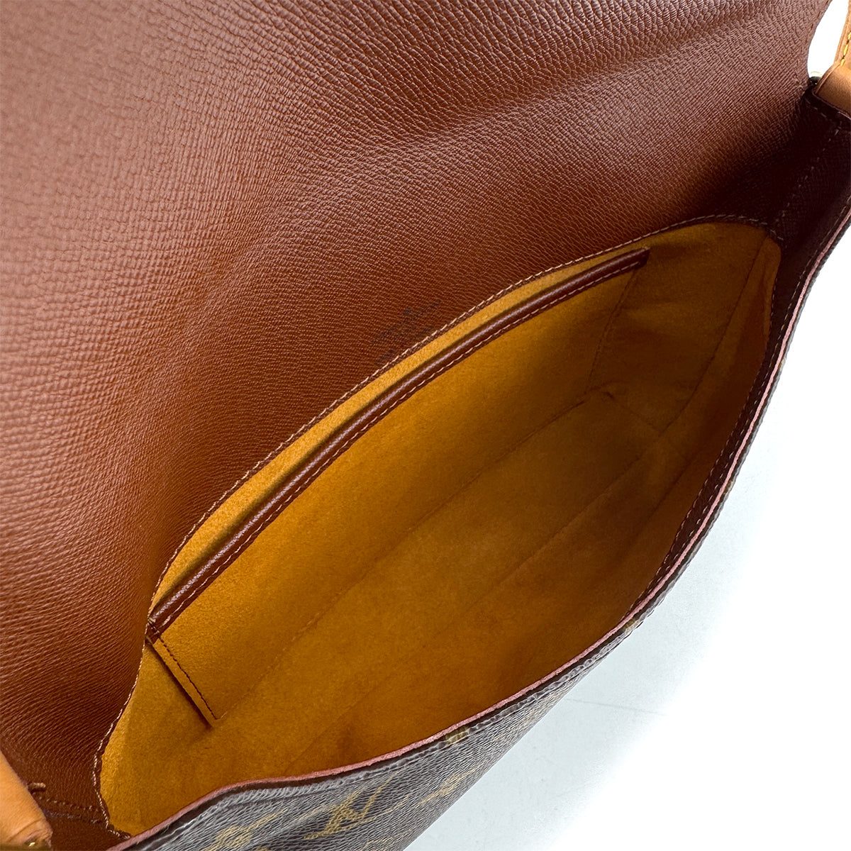 LOUIS VUITTON MONOGRAM MUSETTE TANGO SHORT SHOULDER BAG BROWN MONOGRAM CANVAS M51257 90291865