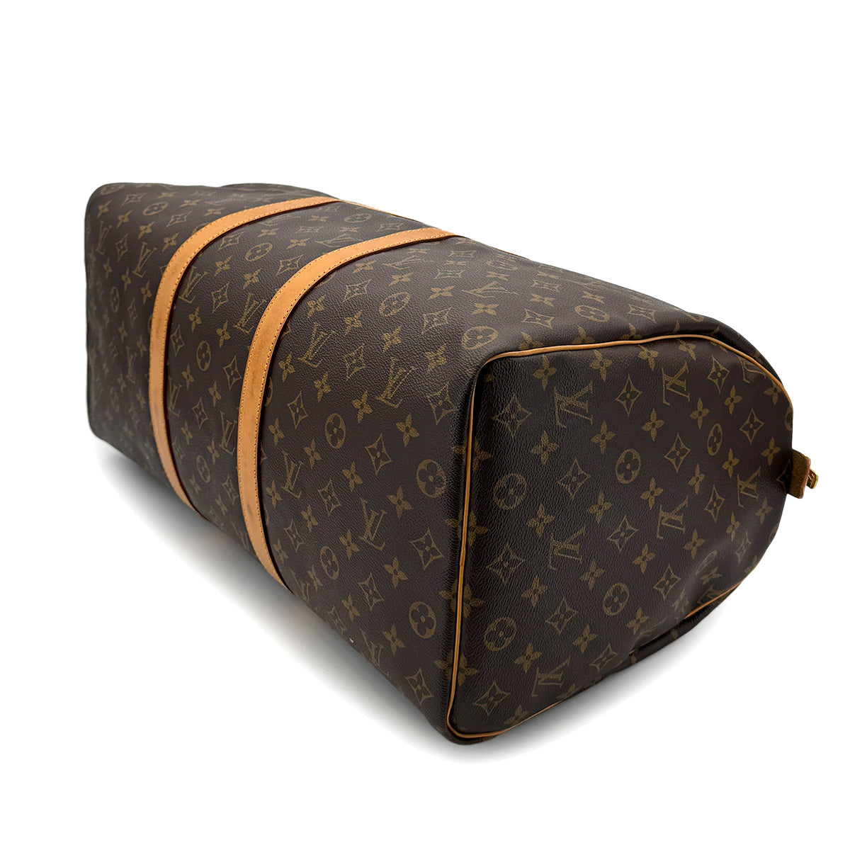 LOUIS VUITTON MONOGRAM KEEPALL 50 LUGGAGE BROWN M41426 90291866