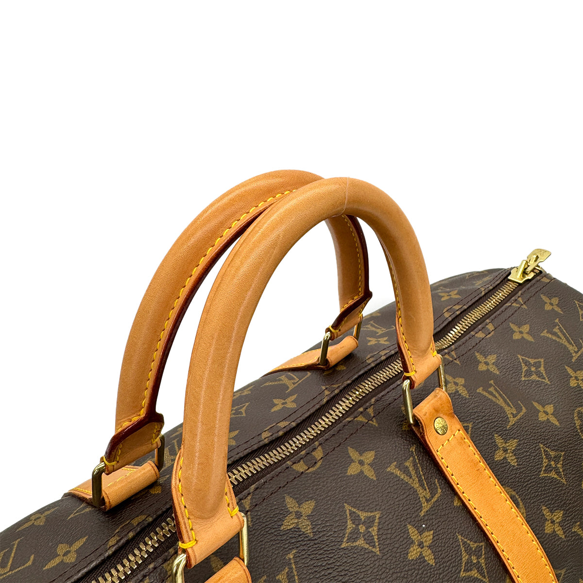 LOUIS VUITTON MONOGRAM KEEPALL 50 LUGGAGE BROWN M41426 90291866