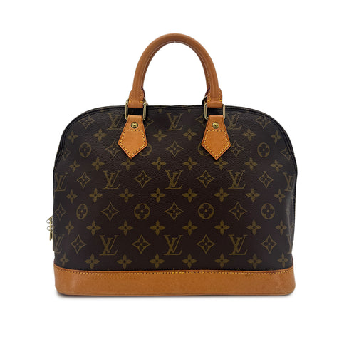 LOUIS VUITTON MONOGRAM ALMA HAND BAG BROWN MONOGRAM CANVAS M51130 90291868 - PURPOSE