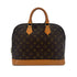 LOUIS VUITTON MONOGRAM ALMA HAND BAG BROWN MONOGRAM CANVAS M51130 90291868 - PURPOSE