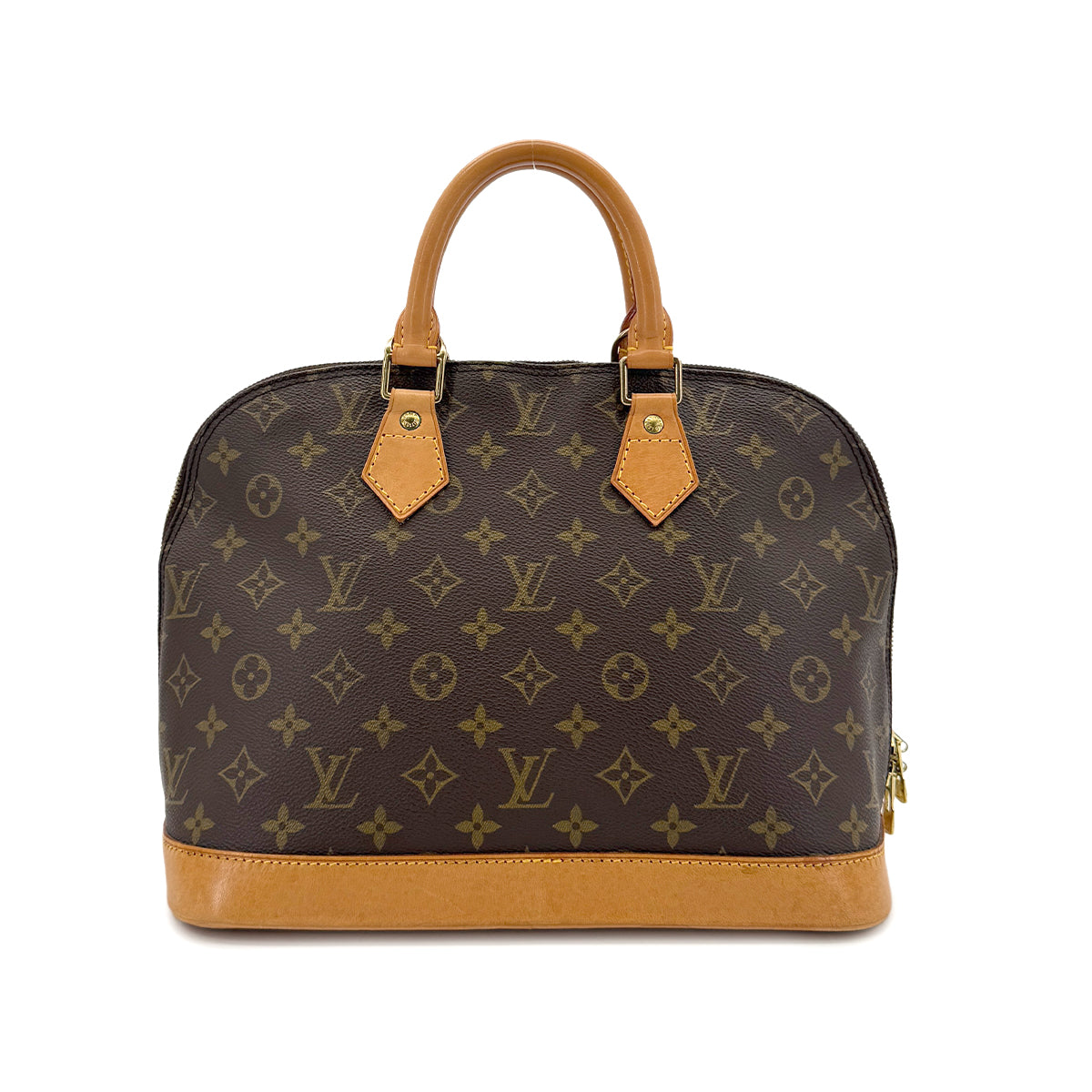 LOUIS VUITTON MONOGRAM ALMA HAND BAG BROWN MONOGRAM CANVAS M51130 90291868