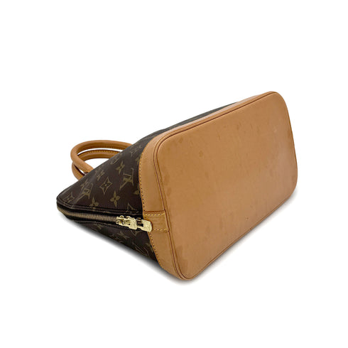 LOUIS VUITTON MONOGRAM ALMA HAND BAG BROWN MONOGRAM CANVAS M51130 90291868 - PURPOSE
