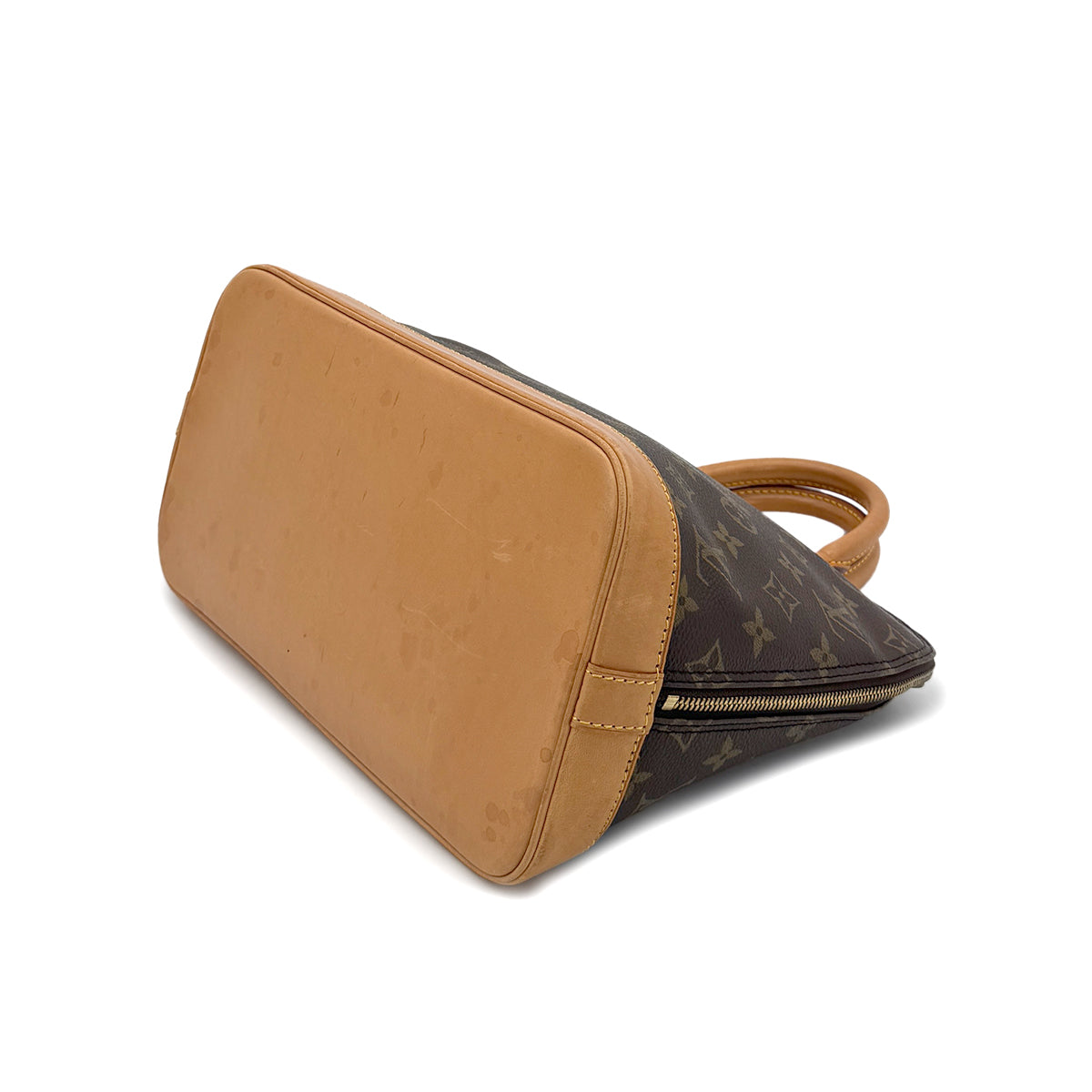 LOUIS VUITTON MONOGRAM ALMA HAND BAG BROWN MONOGRAM CANVAS M51130 90291868