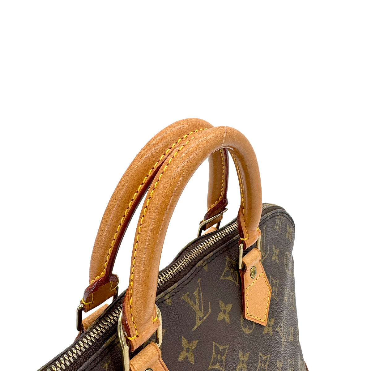LOUIS VUITTON MONOGRAM ALMA HAND BAG BROWN MONOGRAM CANVAS M51130 90291868