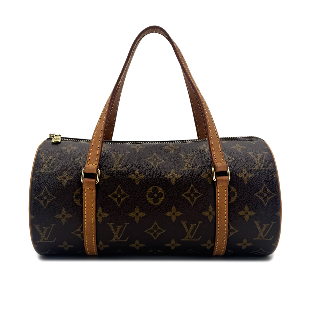 LOUIS VUITTON MONOGRAM PAPILLON 26 HAND BAG BROWN MONOGRAM CANVAS M51386 90291869